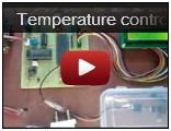 Temperature controlled fan