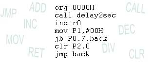 LCD interfacing program