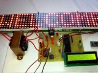 Android controlled Electronic Notice Board using Matrix LED