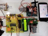 GPS tracker & alcohol detector with engine locking system using GSM