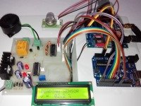 Arduino based LPG Leakage detector with SMS indication using GSM modem